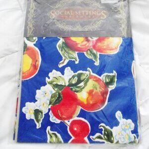 NWT Wang's Intl Apple Cloth Table Runner 70" x 15"
